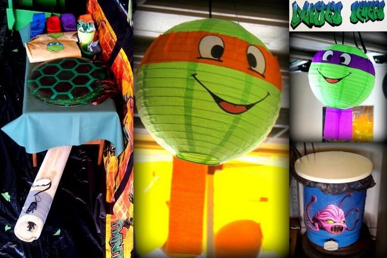 Ninja Turtles DIY Party Decorations