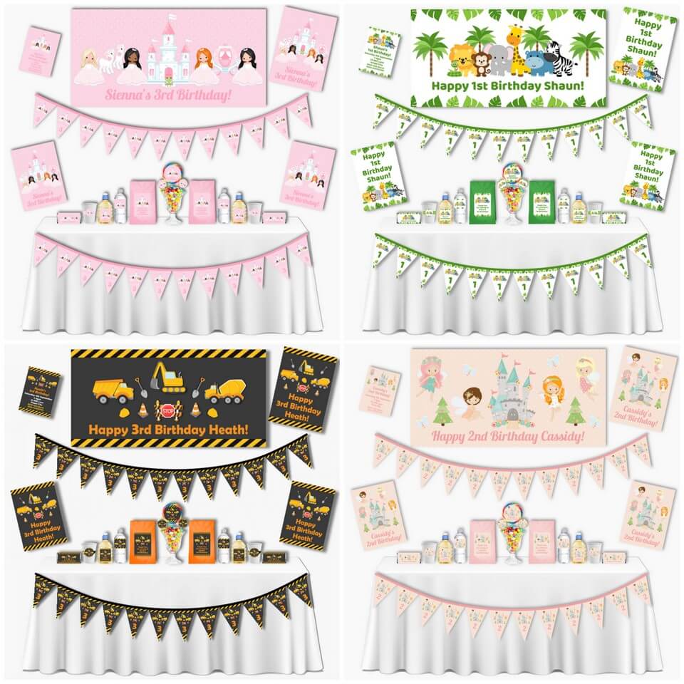 Personalised Party Decorations