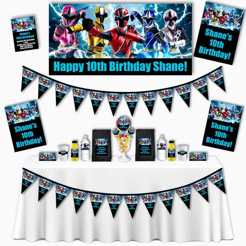 Power Rangers Party Decorations