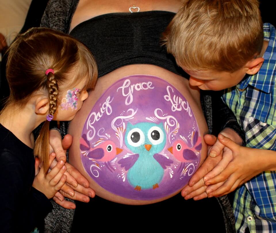 Pregnancy Belly Painting