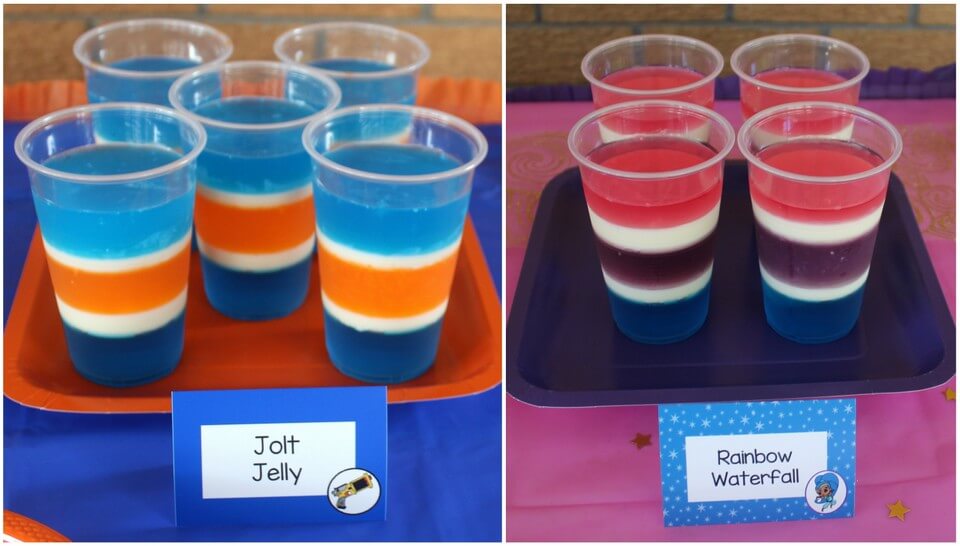 Rainbow Jelly Kids Party Treat