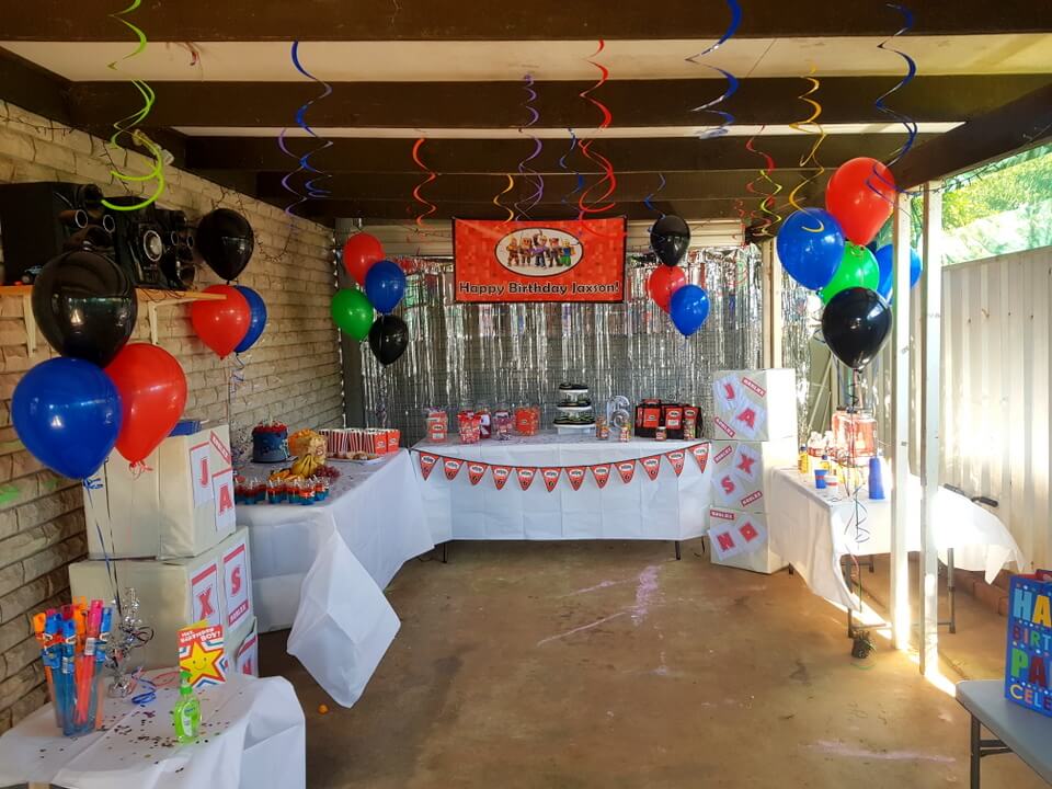 Roblox Birthday Party Setup