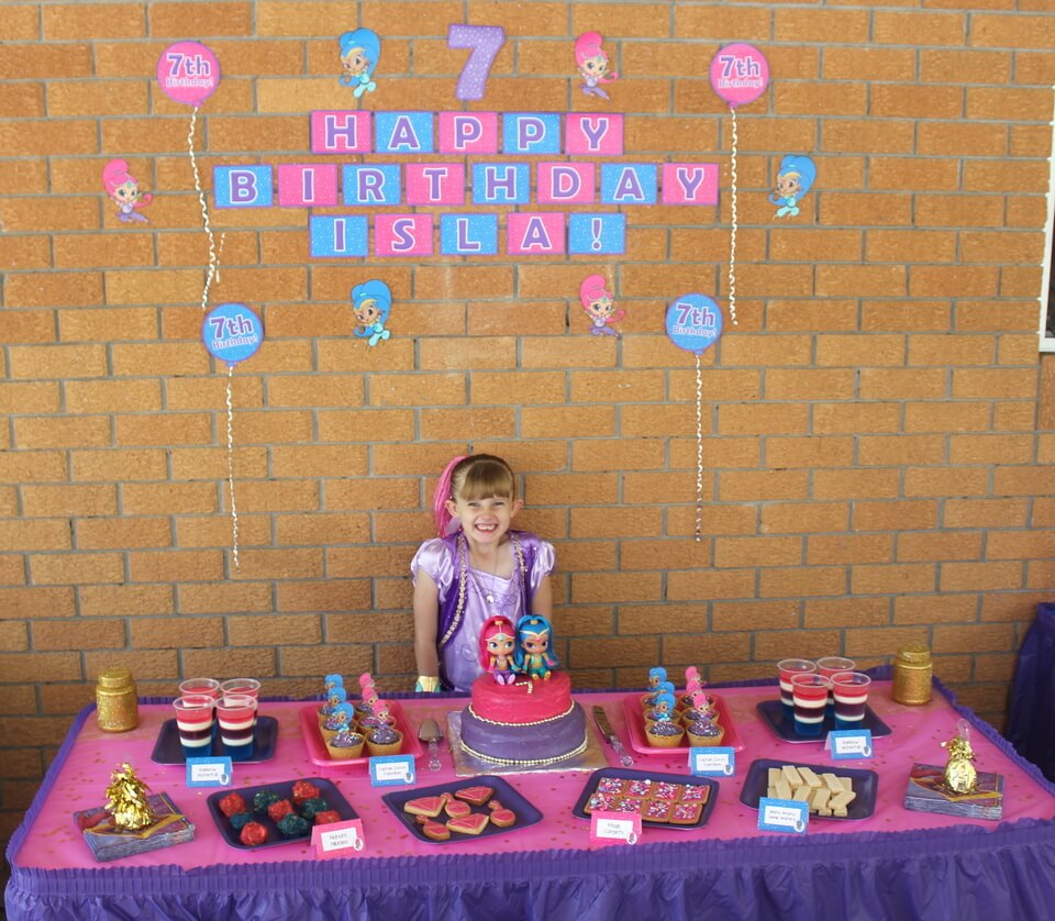 Shimmer & Shine Birthday Party