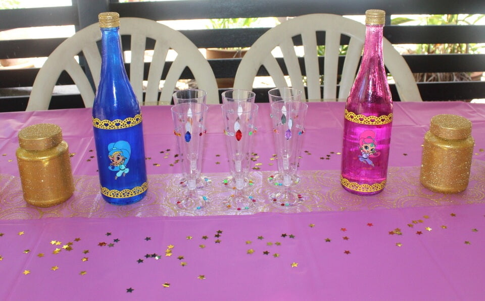 Shimmer & Shine Table Centrepieces