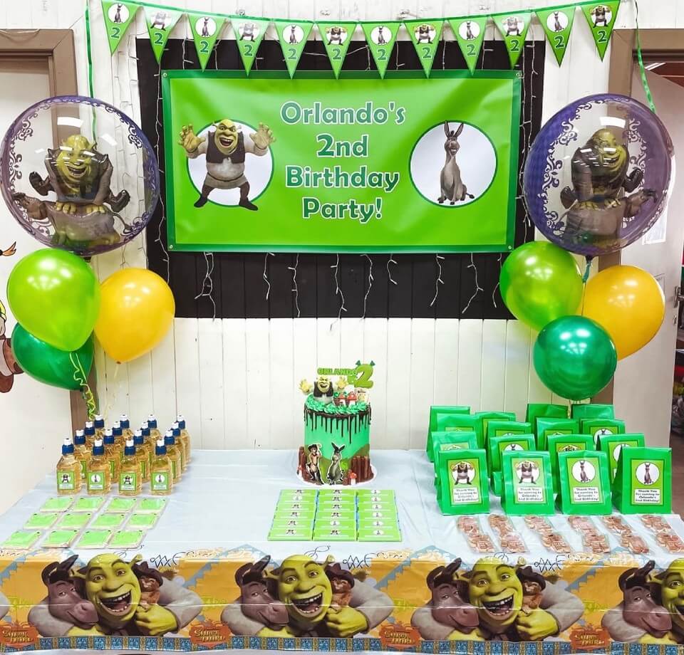 Tips for a Fun Shrek Themed Birthday Party - Katie J Design and Events