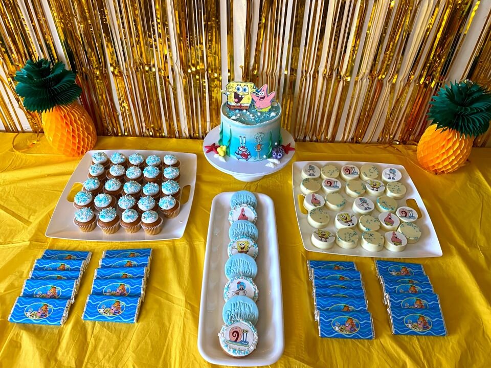 SpongeBob SquarePants Birthday Party Ideas & Photos - Katie J Design and  Events