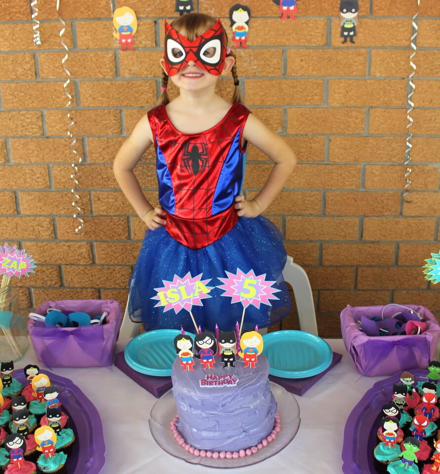 Super Girl Birthday Party