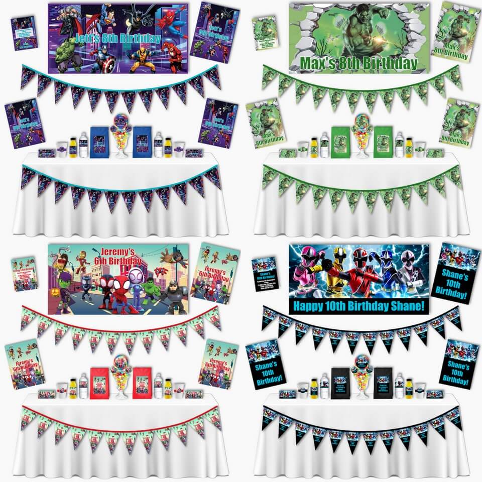 Superheroes Party Supplies