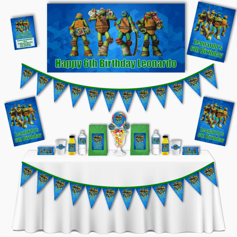 Birthday Party Halloween Mutant Ninja Turtles Costume TMNT