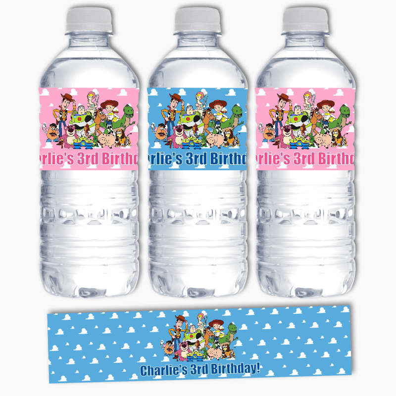 Personalised Transformers Party Water Bottle Labels - Katie J Design and  Events