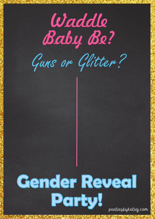 Waddle Baby Be - Gender Reveal Game