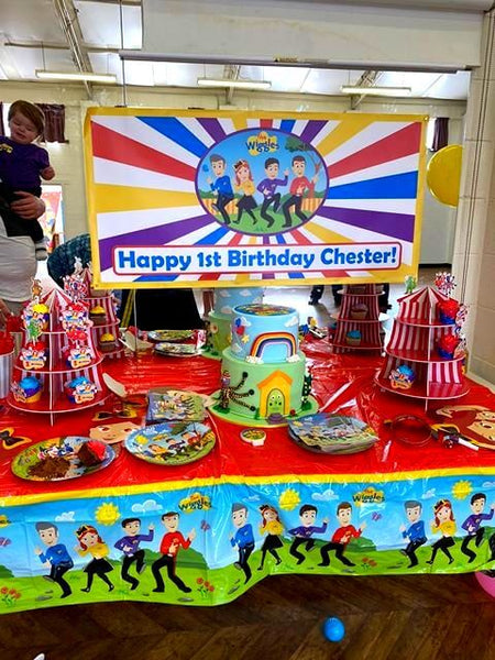 Wiggles Party Food Table Wiggles Party Wiggles Birthday Birthday ...