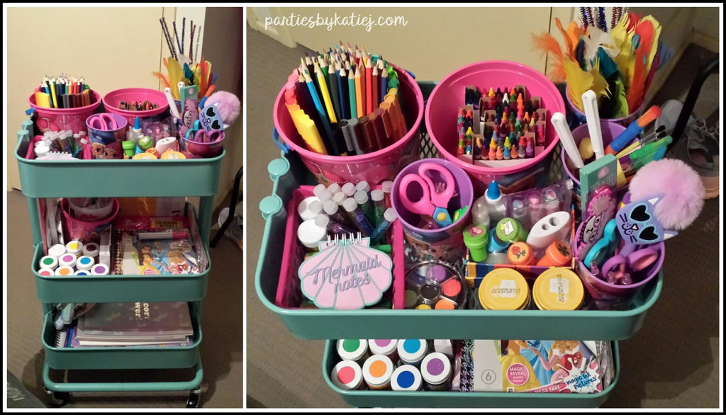 KIDS ART TROLLEY by Katie J