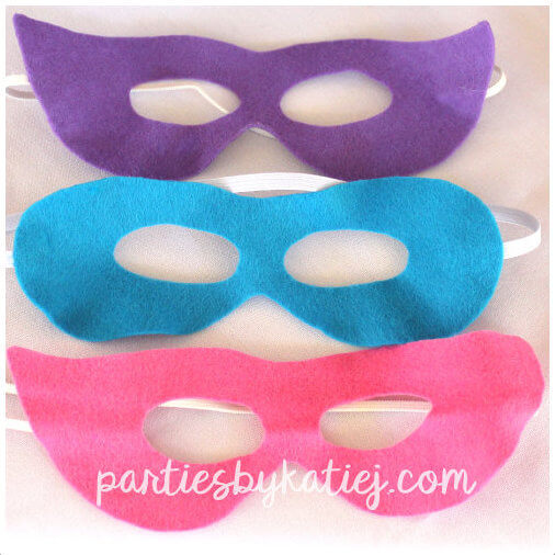 diy kids super hero masks