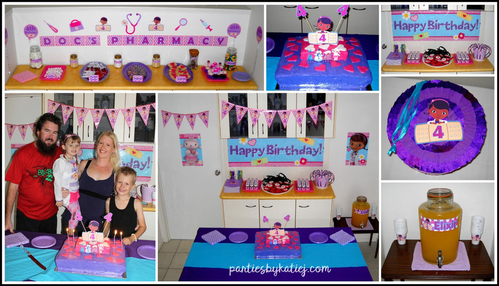 Doc Mcstuffins Party Theme By Katie J