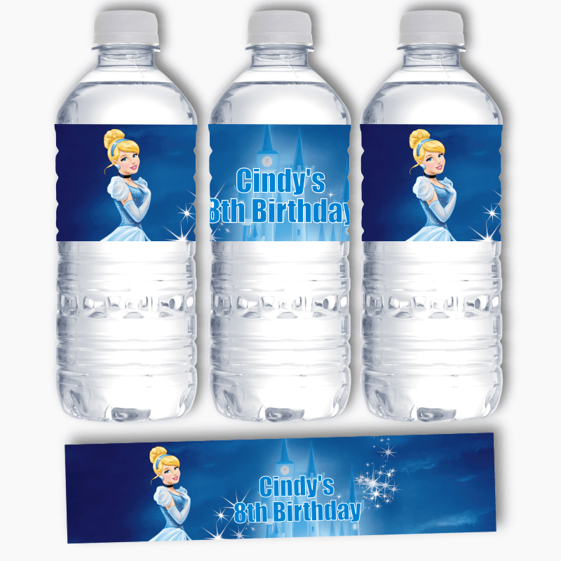 DISNEY RAPUNZEL TANGLED BIRTHDAY PARTY FAVORS WATER BOTTLE LABELS