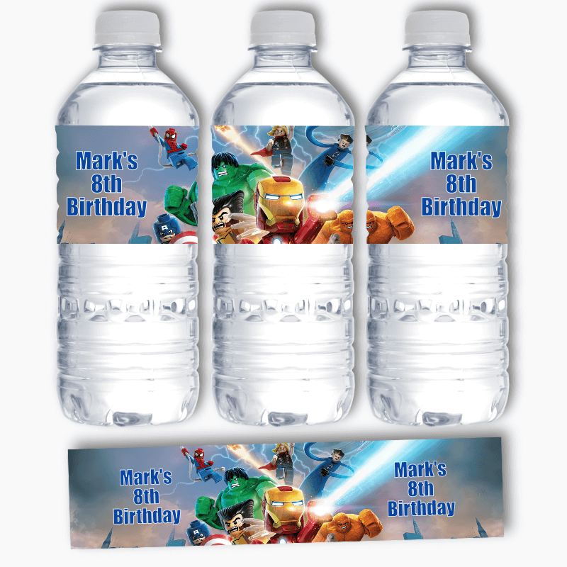 Fortnite Water Bottle Labels 