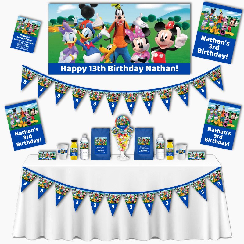 Mickey Mouse Party Cups, Mickey Mouse Birthday Party, Mickey Party Favors,  Mickey Party Supplies, Mickey Baby Shower, Mickey 1st Birthday 