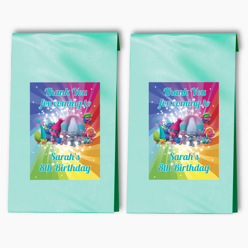 Trolls Characters 12 Authentic Licensed Party Favor Reusable Small Goodie  Gift Bags  Walmartcom