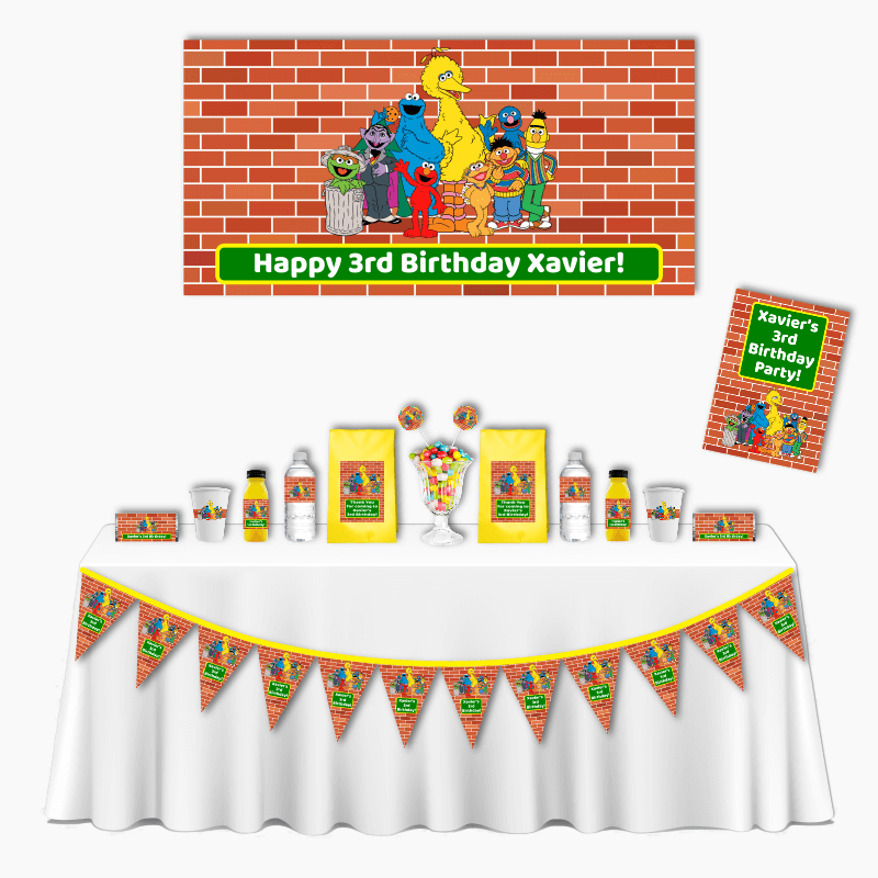 The Essential Designs on X: Cookie Monster Party Pack, Birthday Party Kit,  Printable Decorations, Cookie Monster Thank You Card, Stickers, Sesame  Street, Birthday Tags  #papergoods #birthday  #monsterparty #boybirthday