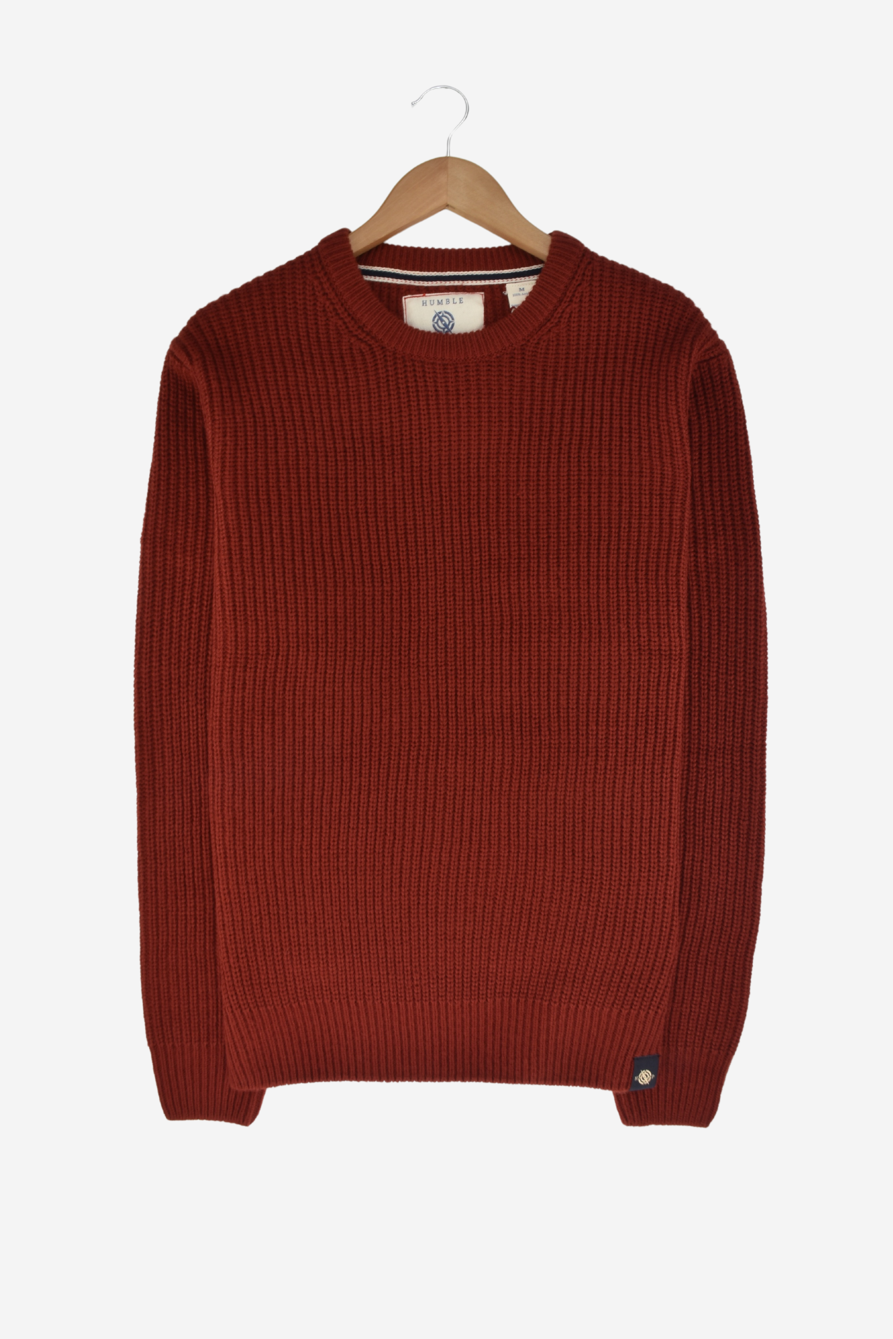 Humble Pioneer - Men's Clay Fisherman Rib Crewneck - Humble Pioneer product image