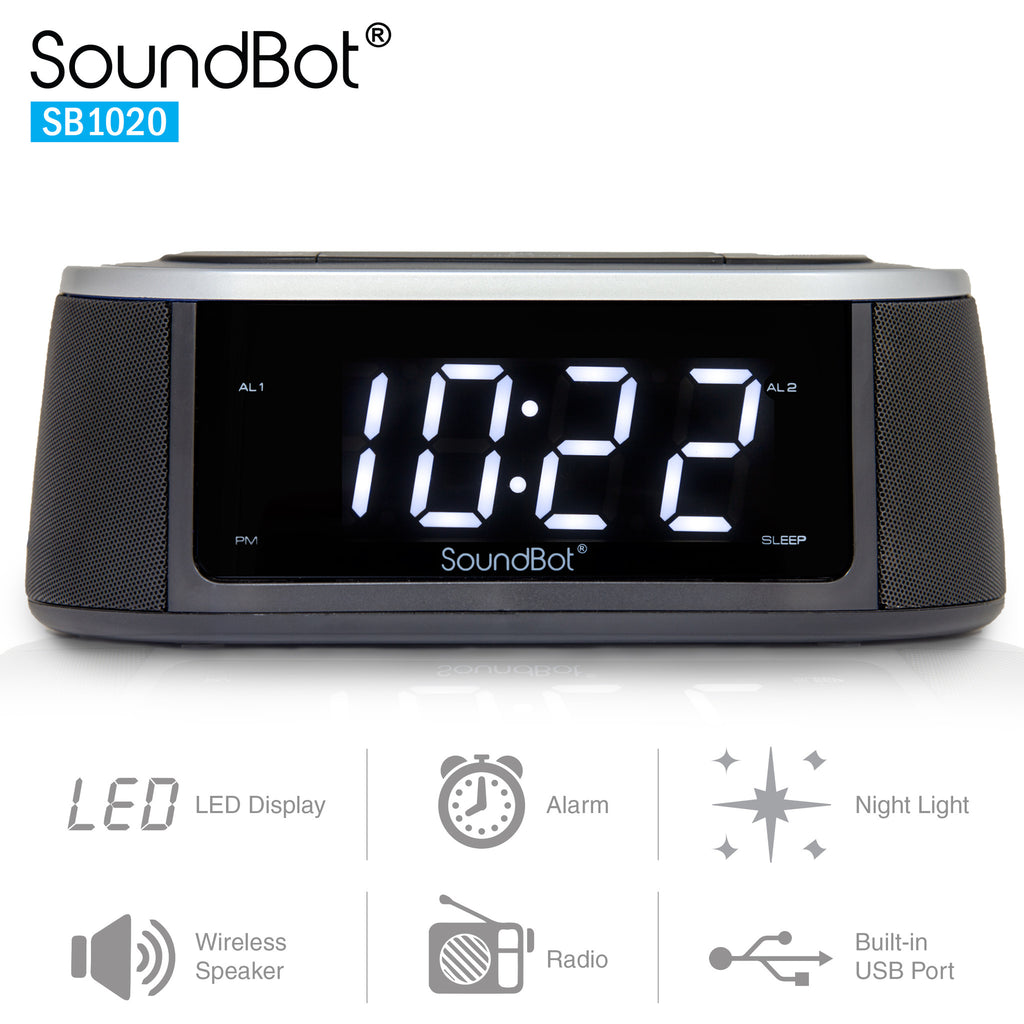 soundbot clock radio