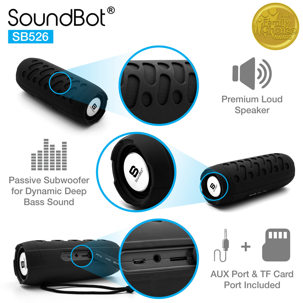 soundbot bluetooth 4.1 speaker