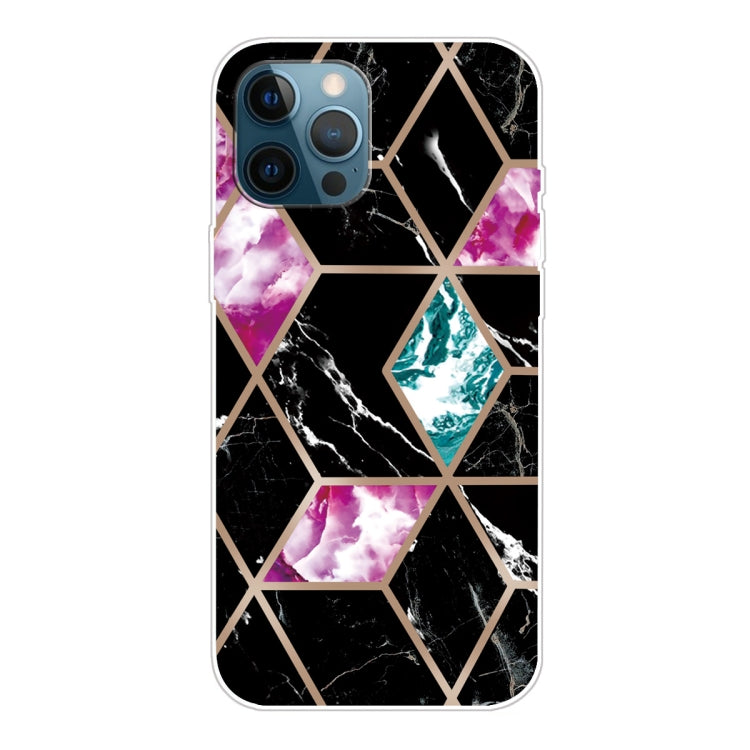 A Series Marble Pattern TPU Protective Case For iPhone 13 Pro Max(HC