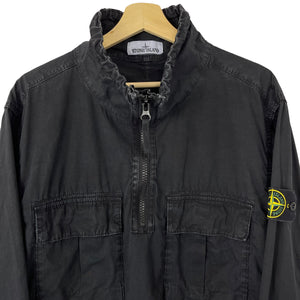 送料無用】 stone island smock ハーフジップ スモック メンズ