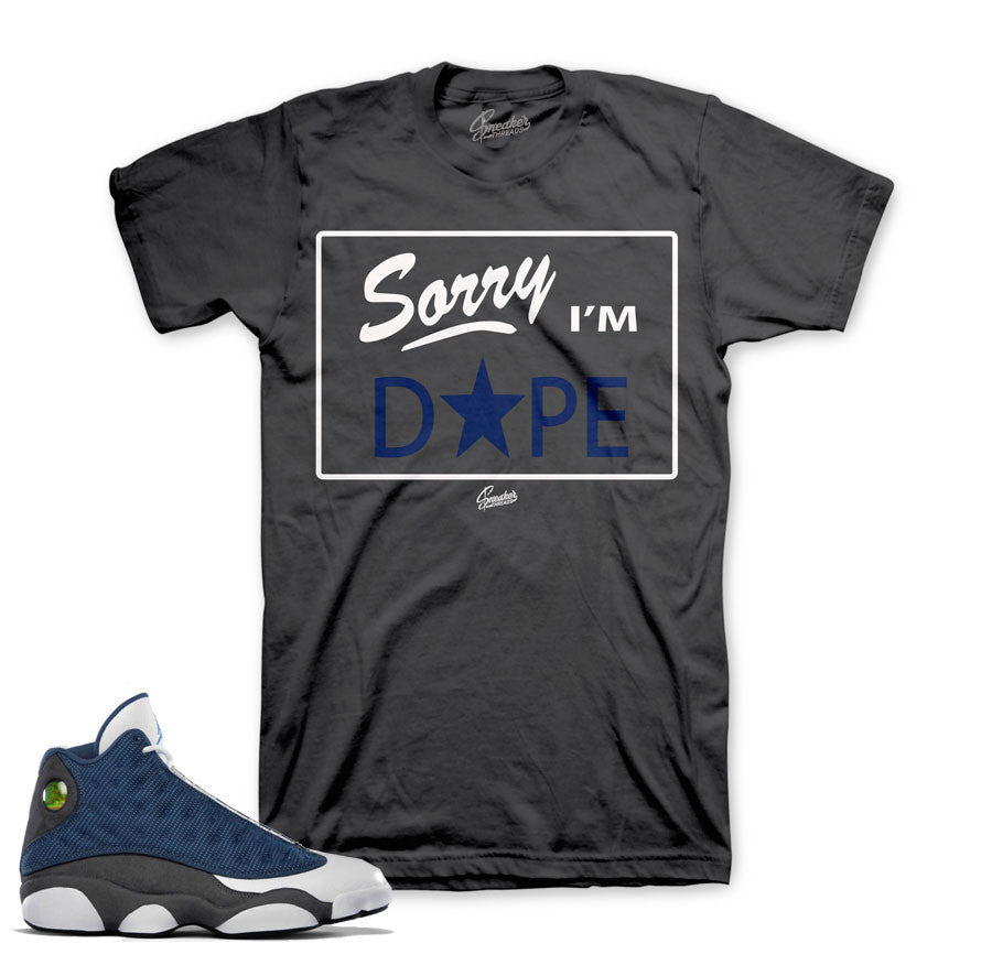 shirts that match jordan 13 flint