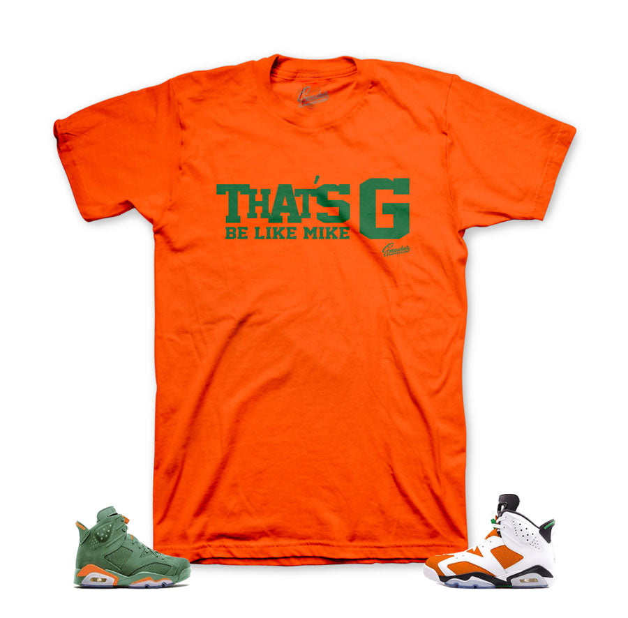 orange gatorade shirt