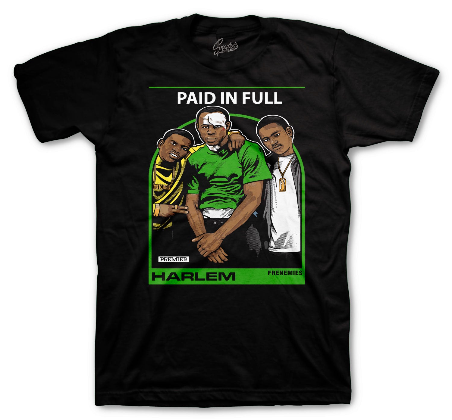 jordan 5 apple green shirt