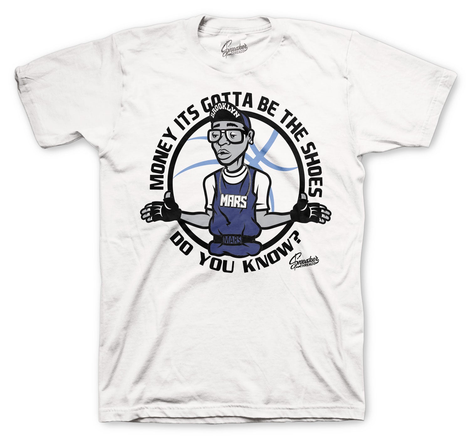 stone blue jordan shirt