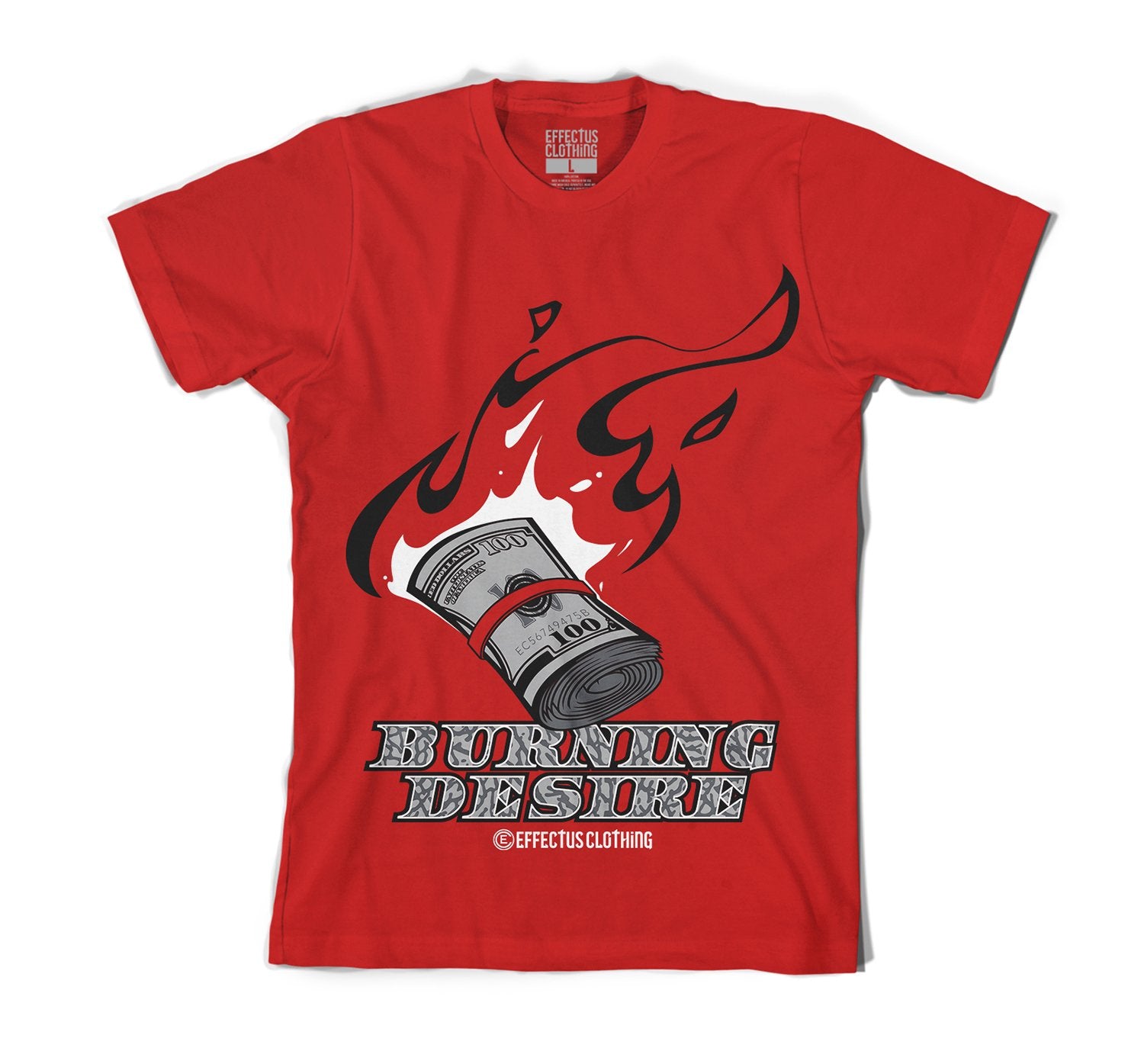 red jordan 3 shirt