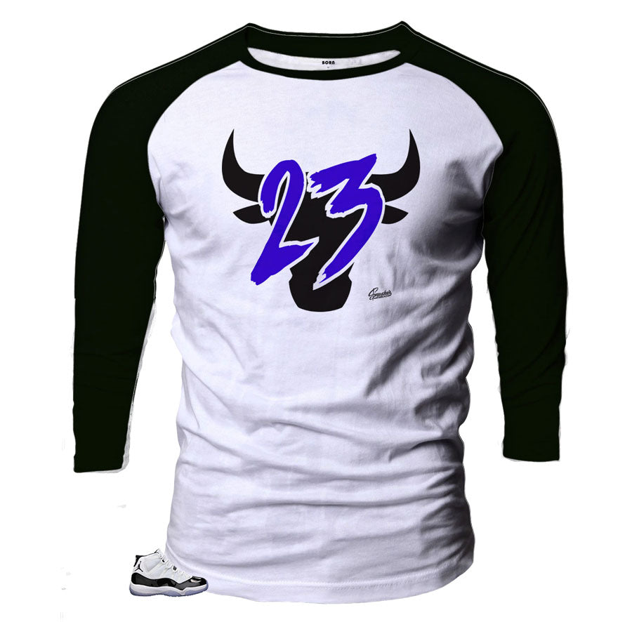 Matching raglan shirts for Jordan 11 