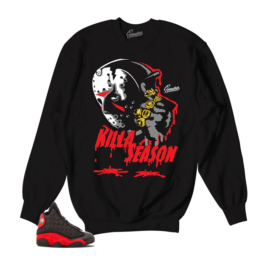 jordan retro 13 bred shirt