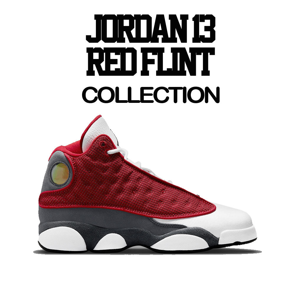 jordan 13 red flint t shirt