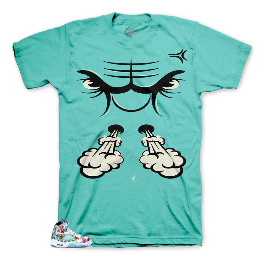 turquoise jordan shirt