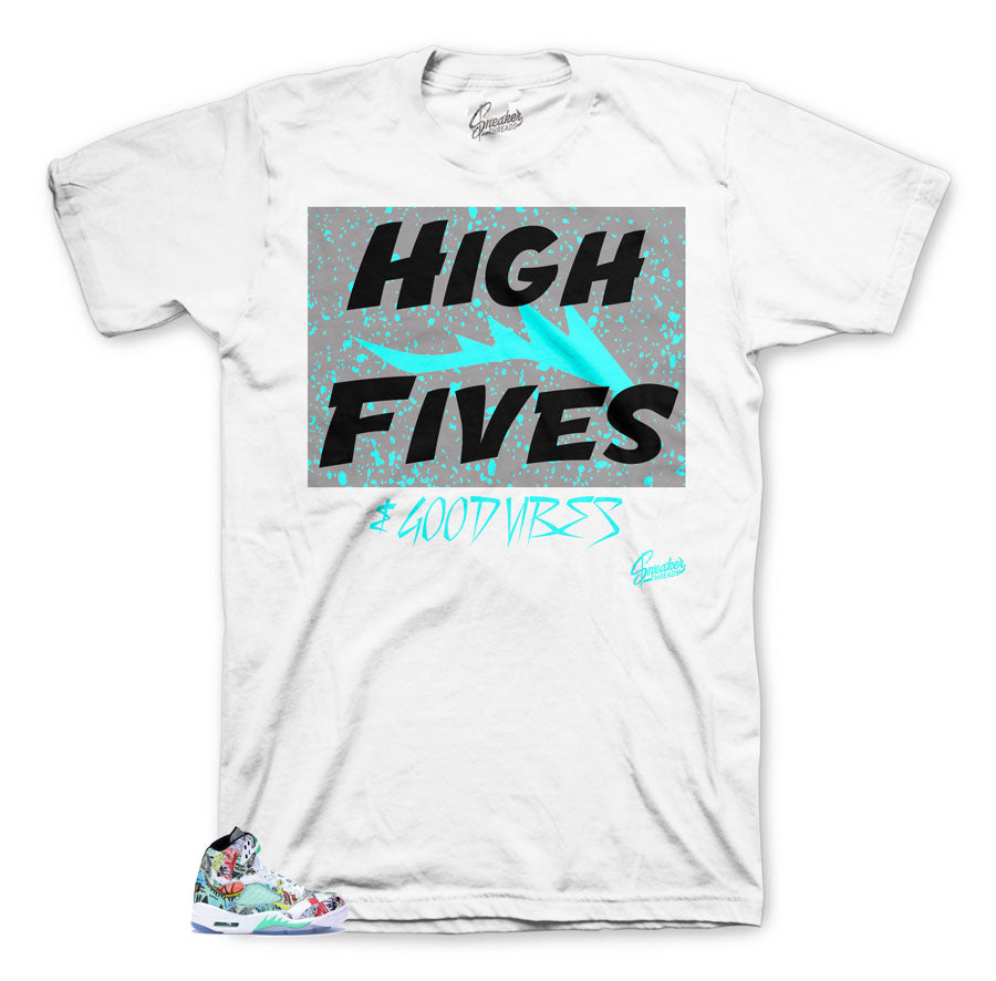 retro 5 wings shirt