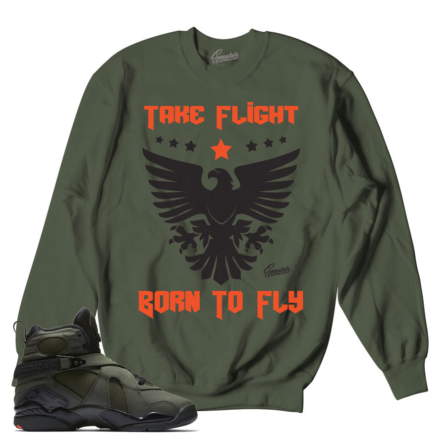 Take flight Jordan retro 8 sneaker 