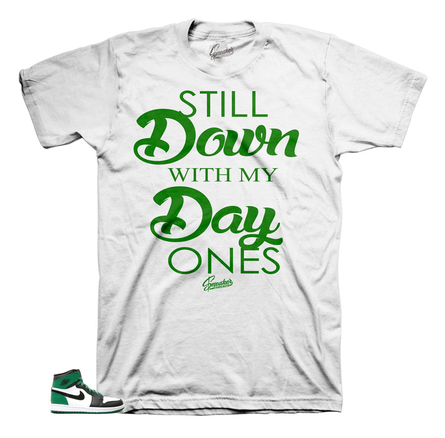 green and white jordan shirt