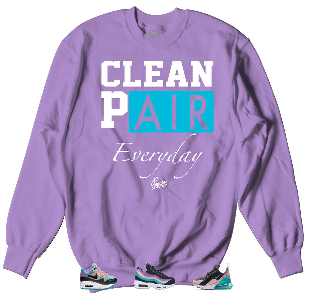 purple air max shirt