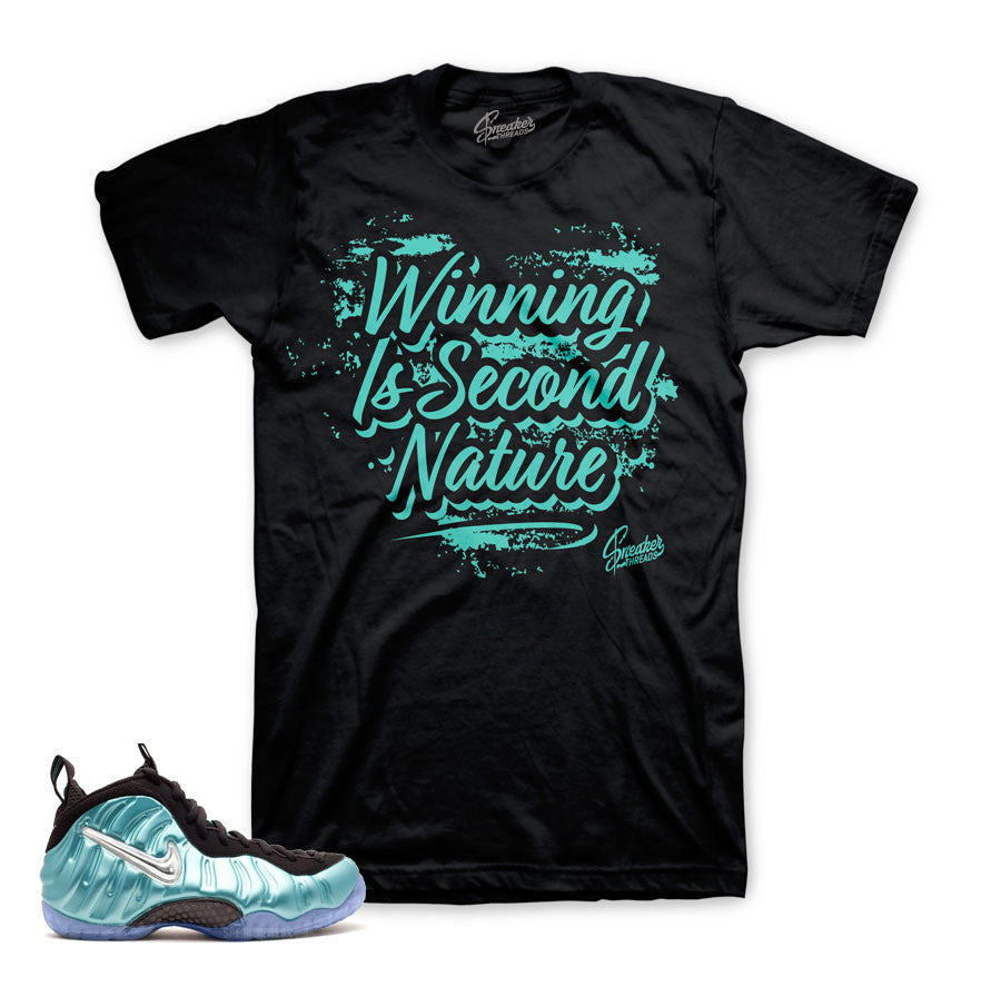 island green foamposite shirt match 