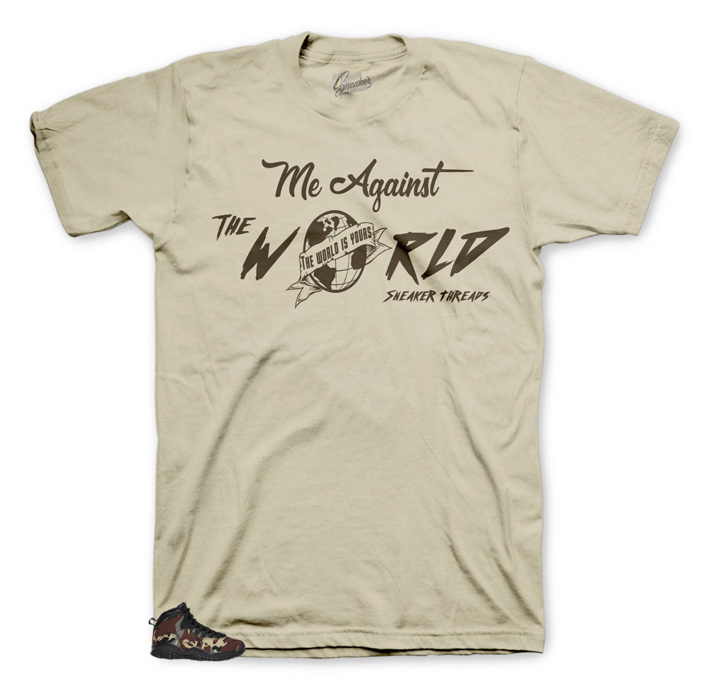 camo jordan 10 shirt