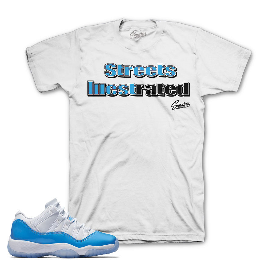 university blue jordan shirt