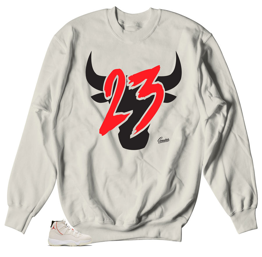 jordan 11 platinum tint sweatshirt, Up 