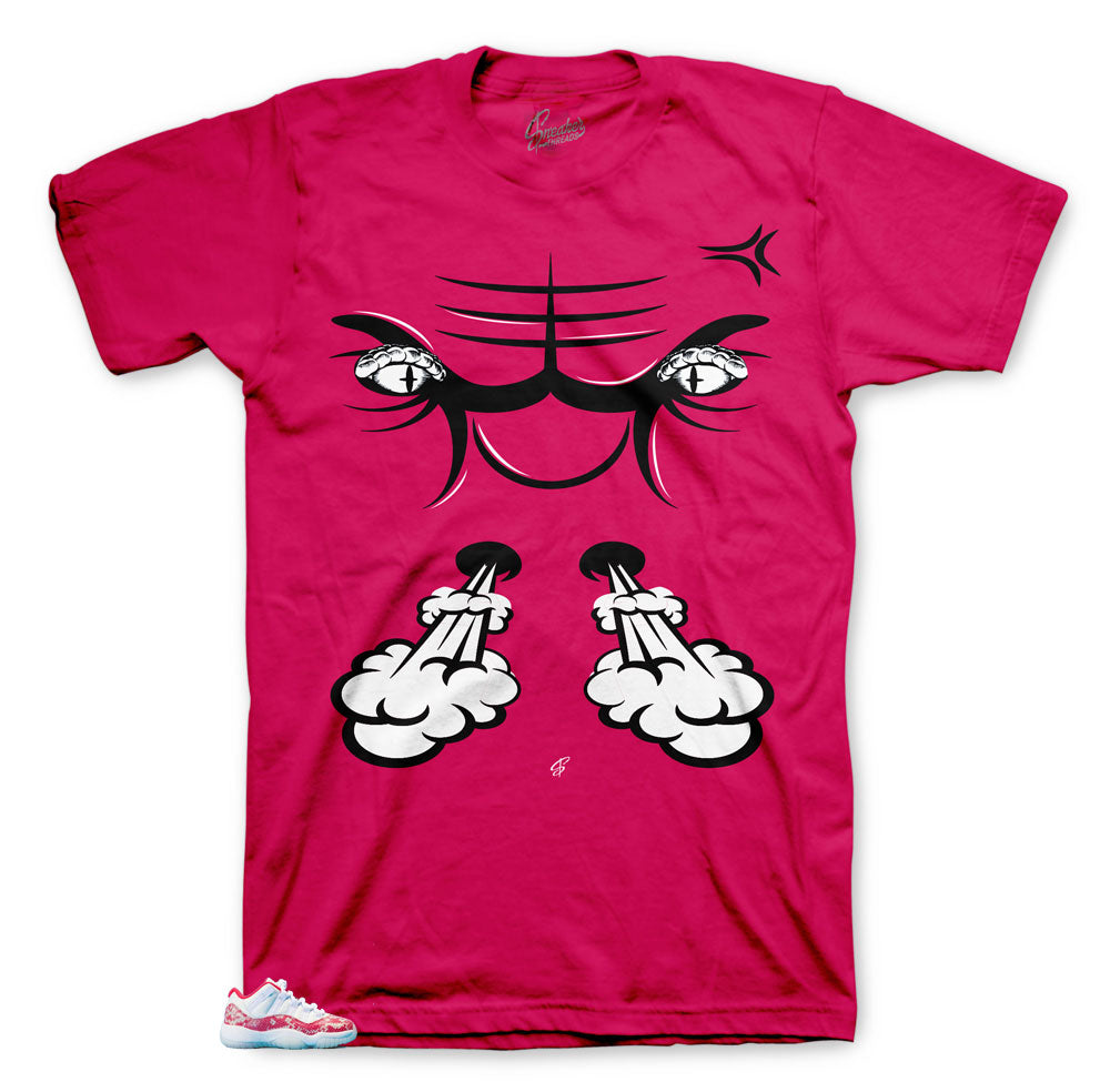 pink jordan 11 shirt