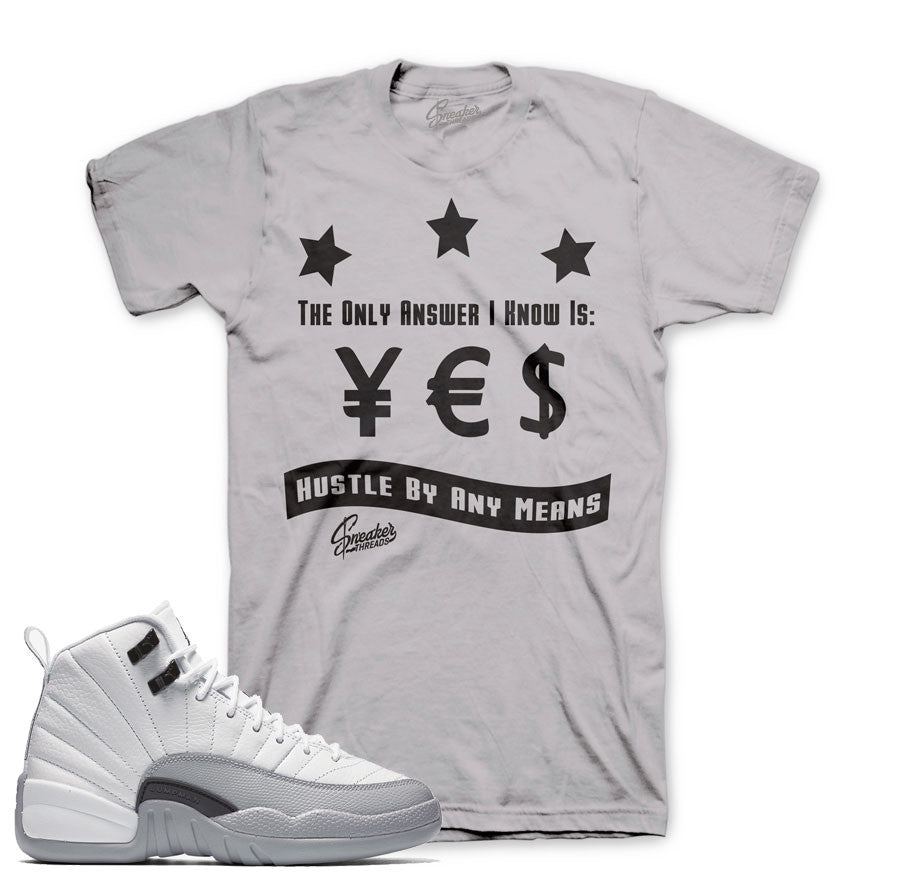 Shirts match Jordan 12 baron Gs retro 