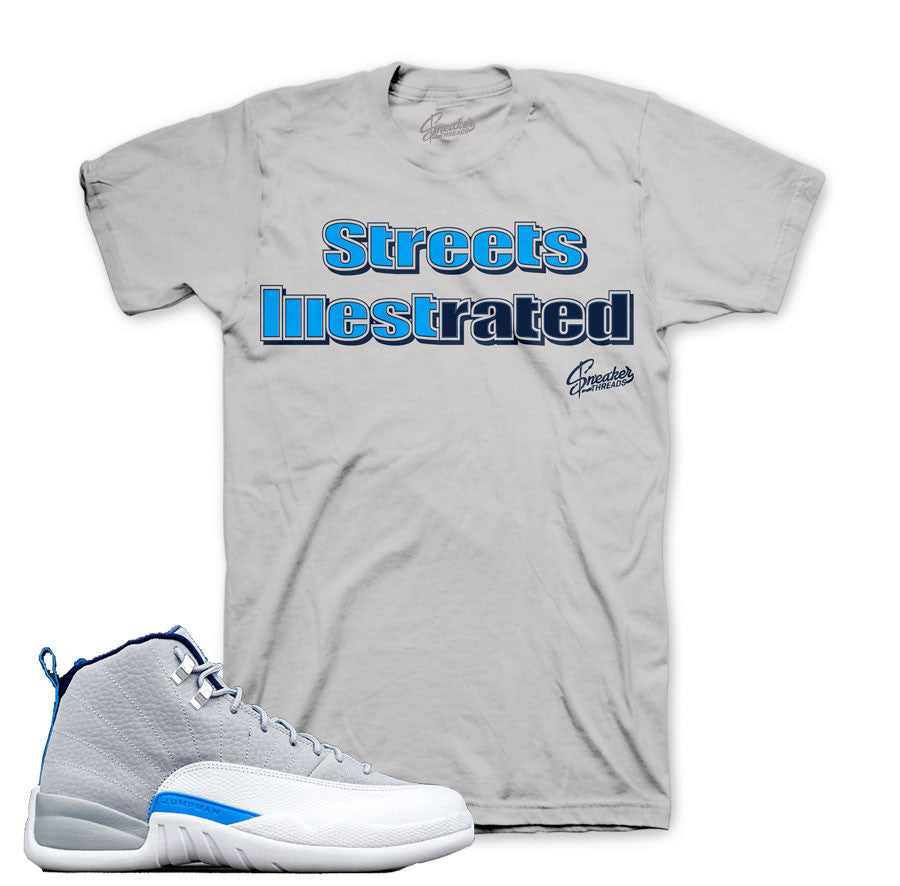 grey jordan 12 shirt