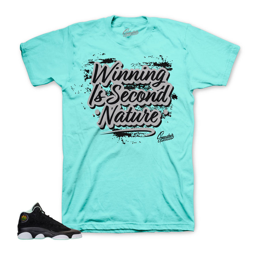 mint green jordan shirt